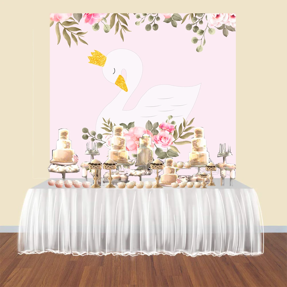 BEIPOTO Baby shower Лебедь фон принцесса проект "Корона" с цветочным принтом фотографии фоном Фламинго стола для торта вечерние Декор-баннер
BEIPOTO Baby shower Лебедь фон принцесса проект "Корона" с цветочным принтом фотографии фоном Фламинго стола для торта вечерние Декор-баннер
