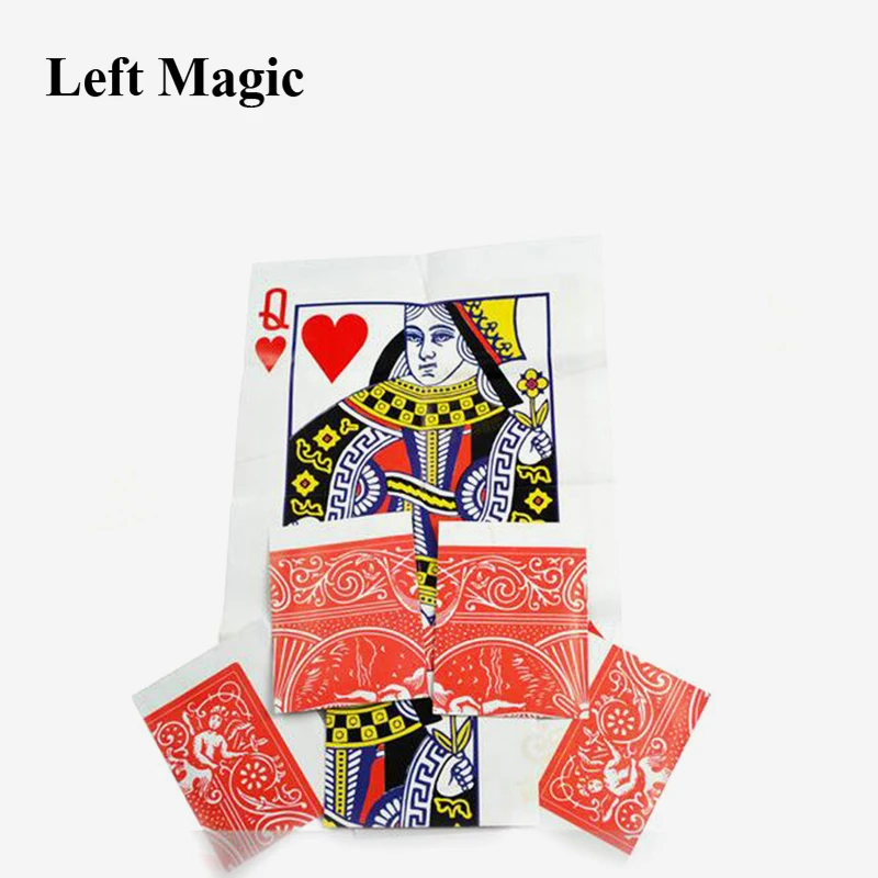 1pcs Queen Restored Close Up Card Magie Trick Props Magia stage street magic props card E3067
1pcs Queen Restored Close Up Card Magie Trick Props Magia stage street magic props card E3067