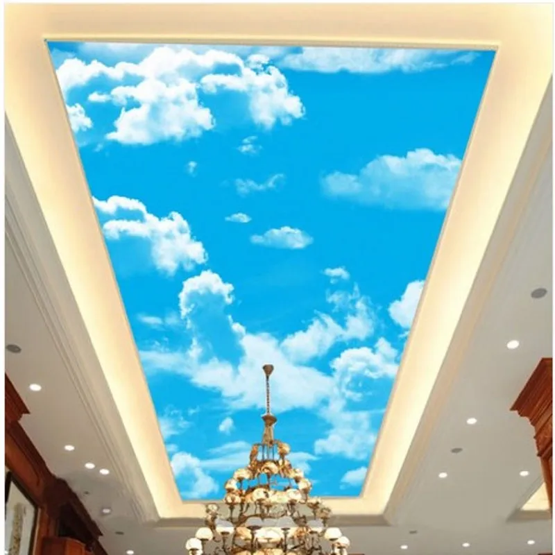 photo wallpaper Custom 3D stereo large blue sky wallpaper mural ceiling living room TV backdrop wallpaper
photo wallpaper Custom 3D stereo large blue sky wallpaper mural ceiling living room TV backdrop wallpaper