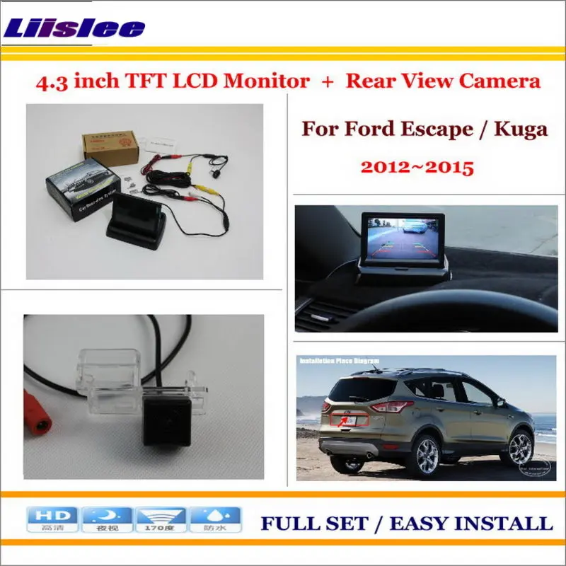 Auto CAM For Ford Escape Kuga 2012-2015 In Car 4.3 Color LCD Monitor Rear Back Up Camera Park Parking System Accessories
Auto CAM For Ford Escape Kuga 2012-2015 In Car 4.3 Color LCD Monitor Rear Back Up Camera Park Parking System Accessories