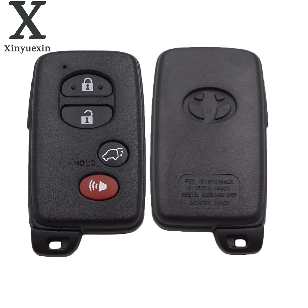 Xinyuexin 3+1 Buttons 4 Buttons Replacement Smart Remote Key Shell Case for Toyota Avalon Camry Highlander RAV4
Xinyuexin 3+1 Buttons 4 Buttons Replacement Smart Remote Key Shell Case for Toyota Avalon Camry Highlander RAV4