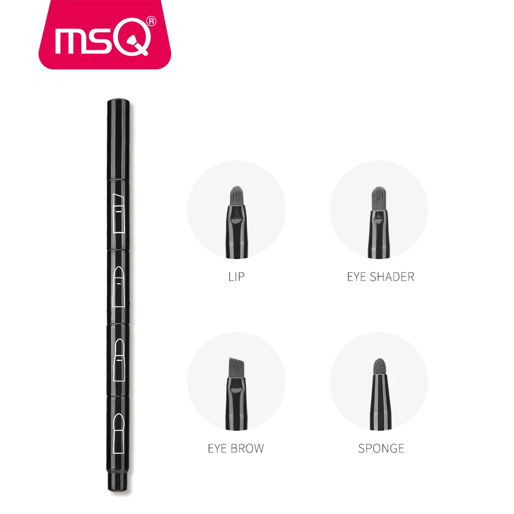 MSQ New Arrival 1PCS Multifunctional Detachable Makeup Brushes For Lip Eyeshadow Eyebrow Blending Make Up Brush Without SkinHurt
MSQ New Arrival 1PCS Multifunctional Detachable Makeup Brushes For Lip Eyeshadow Eyebrow Blending Make Up Brush Without SkinHurt