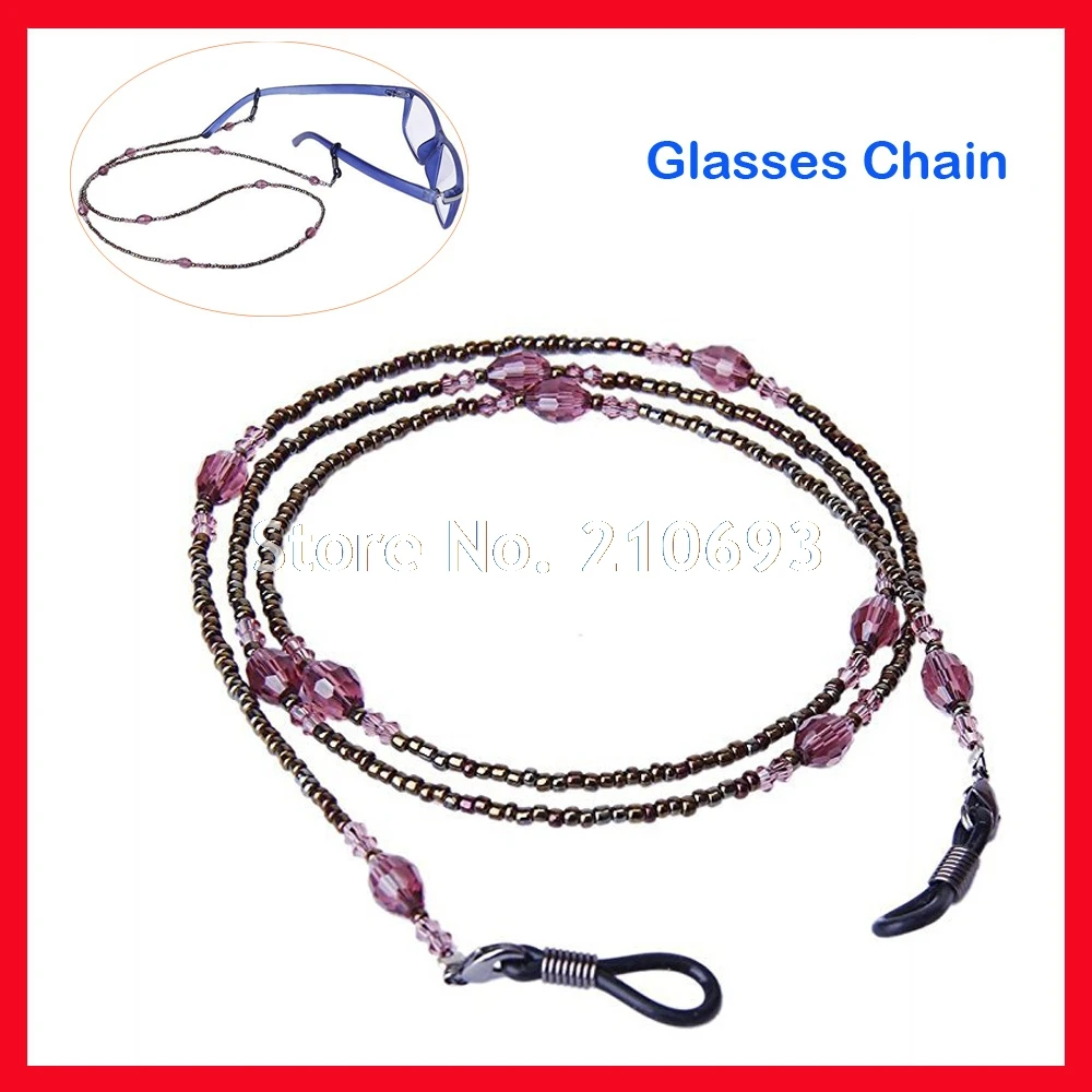 2018 New Purple Crystal Eyeglasses Chain Anti Slip Straps Sunglasses Rope Reading Glasses Cord Free Shipping
2018 New Purple Crystal Eyeglasses Chain Anti Slip Straps Sunglasses Rope Reading Glasses Cord Free Shipping