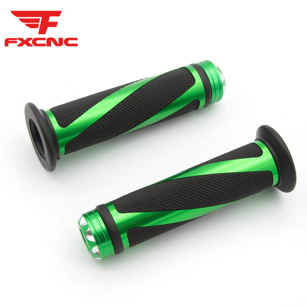 1 Pair Universal Motorbike Hand Grips 7/8" Motorcycle CNC Machined Grips Aluminum Rubber Handle Bar Handlebars 10 Colors Racing
1 Pair Universal Motorbike Hand Grips 7/8" Motorcycle CNC Machined Grips Aluminum Rubber Handle Bar Handlebars 10 Colors Racing