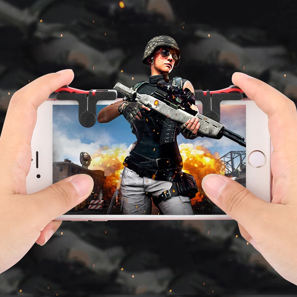 PUBG мобильный Джойстик контроллер геймпад PUGB L1 R1 игровой триггер для мобильных