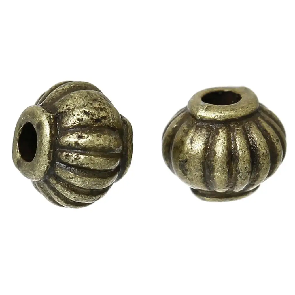 Doreen Box Spacer Beads Pumpkin Shape Antique Bronze About 5mm(2/8")x 4mm(1/8"),Hole:Approx 1.3mm,300 PCs 2015 new
Doreen Box Spacer Beads Pumpkin Shape Antique Bronze About 5mm(2/8")x 4mm(1/8"),Hole:Approx 1.3mm,300 PCs 2015 new