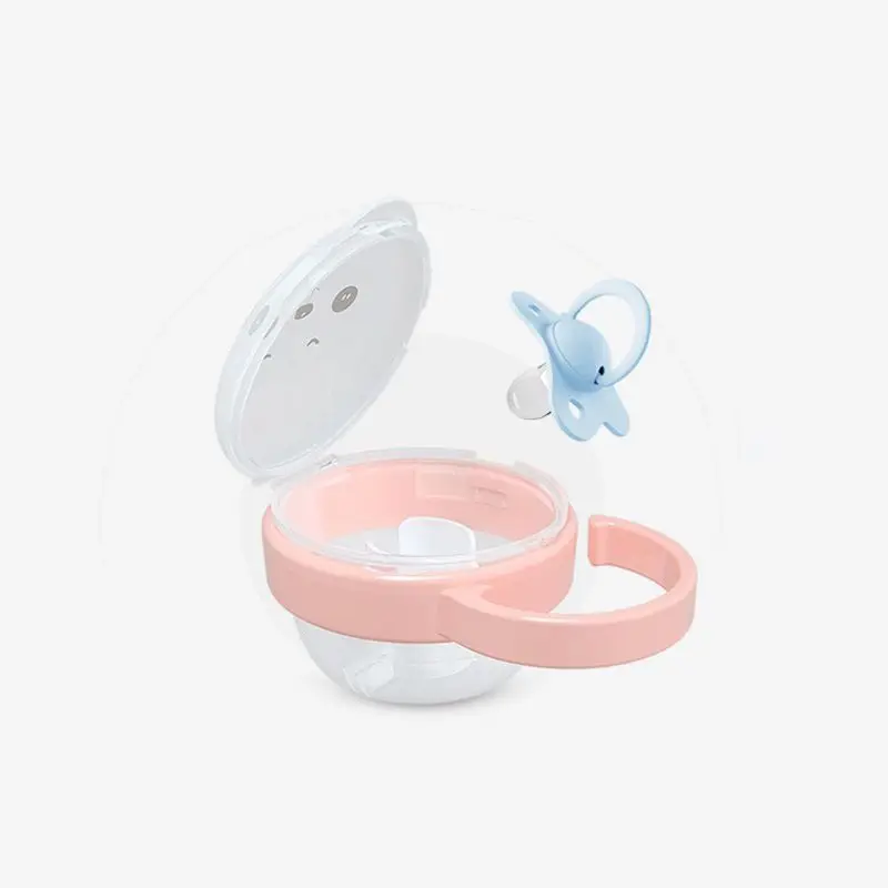 Baby Pacifier Storage Box Cartoon Panda Pattern Pacifiers Nipple Transparent Dust Boxes Portable
Baby Pacifier Storage Box Cartoon Panda Pattern Pacifiers Nipple Transparent Dust Boxes Portable