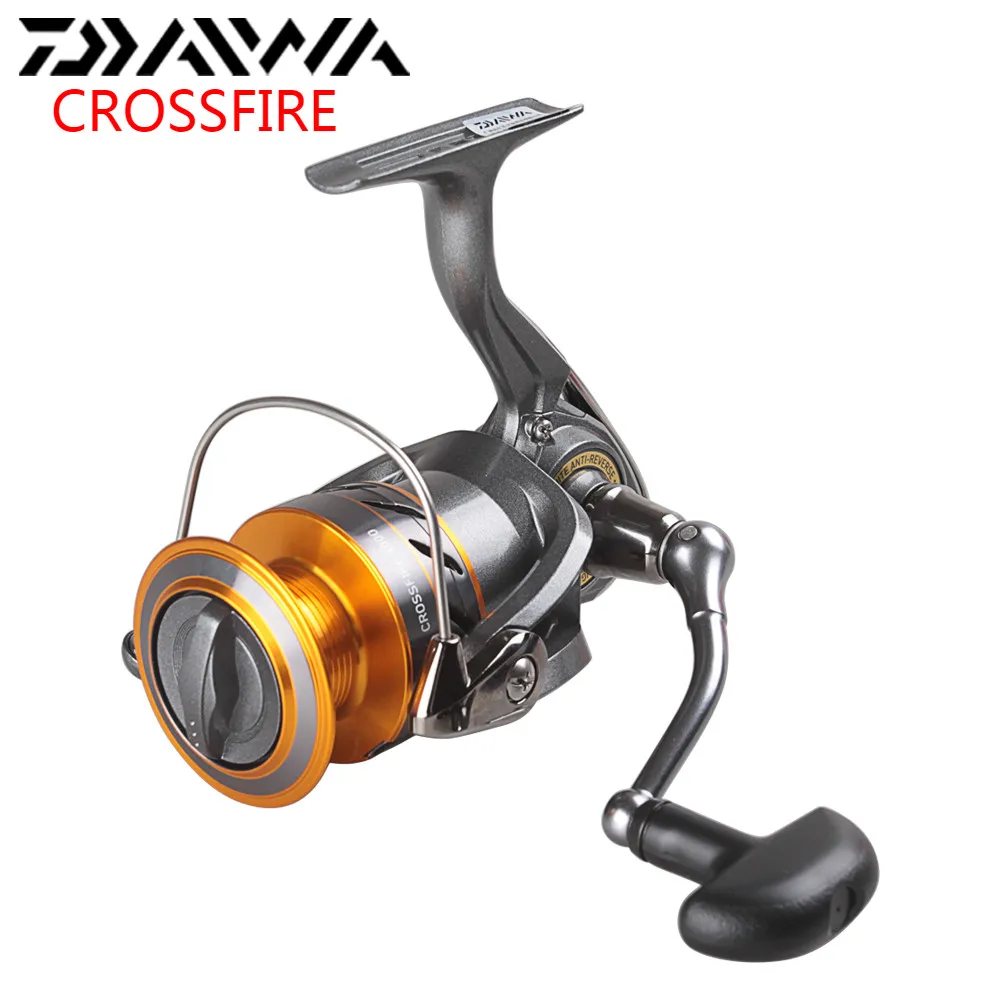 Оригинальная DAIWA CROSSFIRE спиннинговая Рыболовная катушка 2500 3000 5,3: 1 3BB для морской воды, Рыболовные катушки Moulinets De Peche, спиннинговое колесо
Оригинальная DAIWA CROSSFIRE спиннинговая Рыболовная катушка 2500 3000 5,3: 1 3BB для морской воды, Рыболовные катушки Moulinets De Peche, спиннинговое колесо
