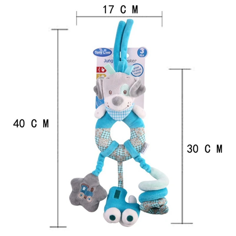 Baby Lathe Hanging Ring Animal Shaped Rattle Crib Hanging Infant Stroller Hanging Toys Teether Stuffed Doll Hanging Decorations
Baby Lathe Hanging Ring Animal Shaped Rattle Crib Hanging Infant Stroller Hanging Toys Teether Stuffed Doll Hanging Decorations