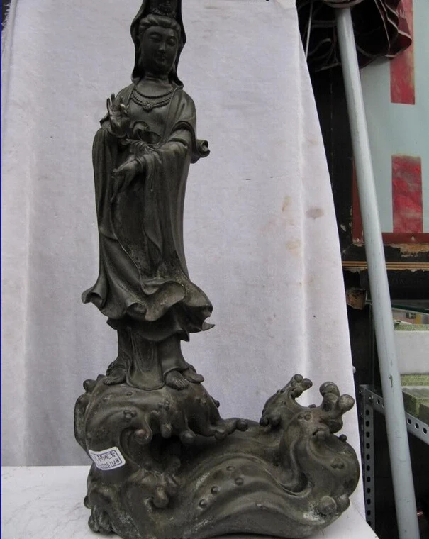 Песня voge gem S1623 Китай Чистая медь и бронза Huang Yang Гуань Инь Бодхисаттва статуя Будды
Песня voge gem S1623 Китай Чистая медь и бронза Huang Yang Гуань Инь Бодхисаттва статуя Будды