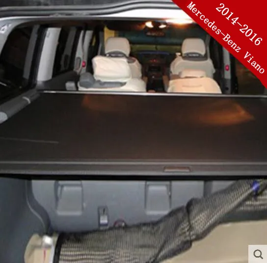 Car Rear Trunk Security Shield Cargo Screen Shield shade Cover For Mercedes-Benz Viano 2014 2015 2016 (black, beige)
Car Rear Trunk Security Shield Cargo Screen Shield shade Cover For Mercedes-Benz Viano 2014 2015 2016 (black, beige)