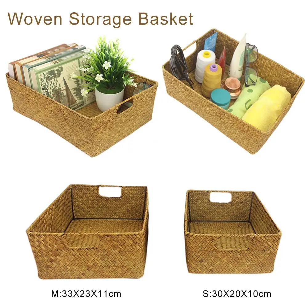 Newest Wicker Weaving Storage Basket For Kitchen Handmade Fruit Dish Rattan Picnic Food storage basket Sundries Container Case
Newest Wicker Weaving Storage Basket For Kitchen Handmade Fruit Dish Rattan Picnic Food storage basket Sundries Container Case