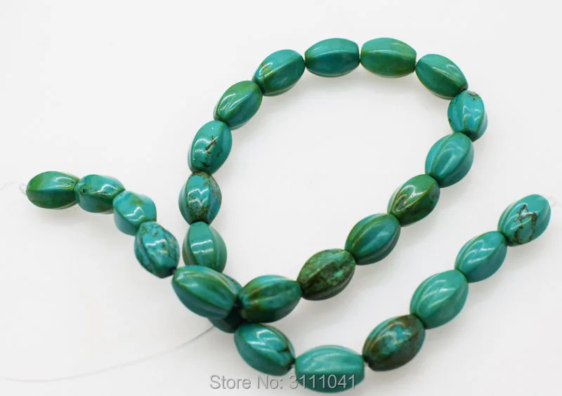 loose beads green howlite Turquoise egg wave 10*15mm 15" for DIY jewelry making FPPJ wholesale beads nature gem stone
loose beads green howlite Turquoise egg wave 10*15mm 15" for DIY jewelry making FPPJ wholesale beads nature gem stone