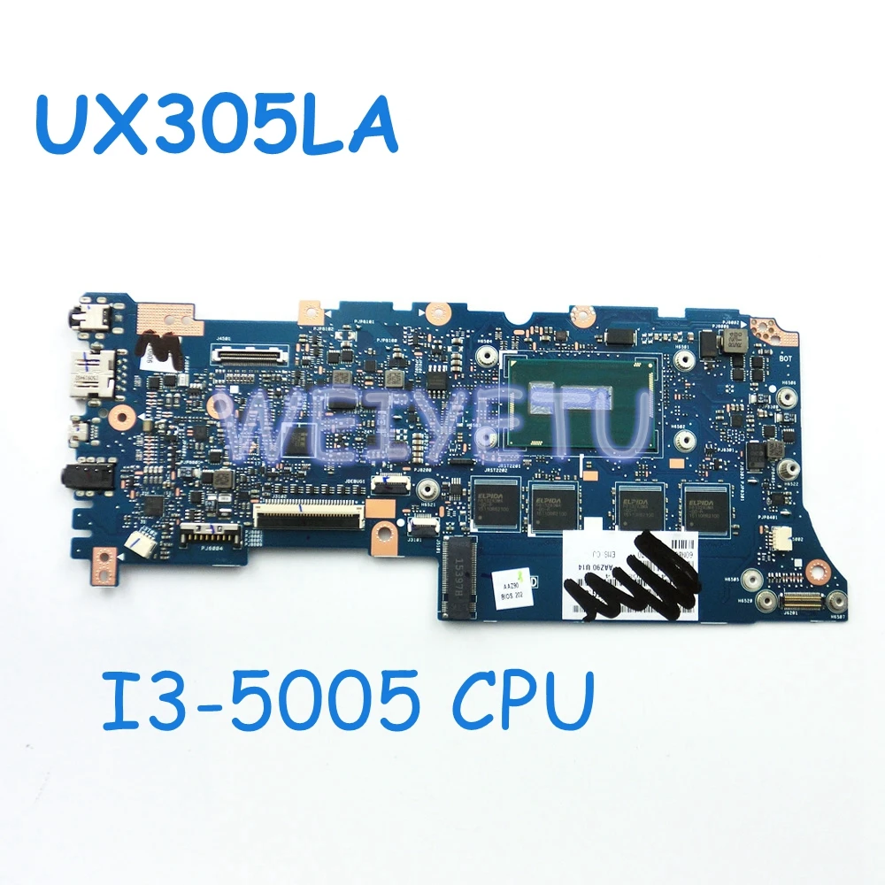 UX305LA с I3-5005 CPU 4 Гб RAM материнская плата для ASUS UX305LA UX305LA U305L U305LA материнская плата для ноутбука
UX305LA с I3-5005 CPU 4 Гб RAM материнская плата для ASUS UX305LA UX305LA U305L U305LA материнская плата для ноутбука