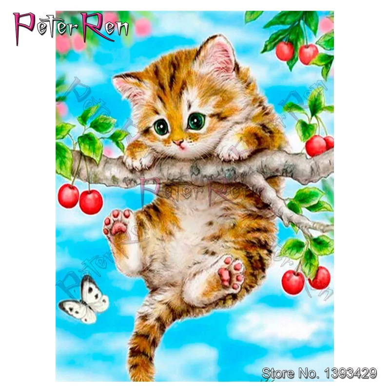 DIY Craft Diamond Painting Apple Tree Cat Full Drill Resin Crystal Rhinestone cross stitch kit handmade embroidery Animal kitten
DIY Craft Diamond Painting Apple Tree Cat Full Drill Resin Crystal Rhinestone cross stitch kit handmade embroidery Animal kitten