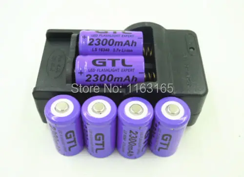 6x 2300mAh 16340 CR123A Rechargeable Li-ion Battery Purple For LED Flashlight + Travel Charger
6x 2300mAh 16340 CR123A Rechargeable Li-ion Battery Purple For LED Flashlight + Travel Charger