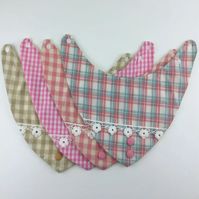 Baby Bibs Burp Cloths Cotton print plaid Baby bibs for babies boys Girls 2pcs/lot
Baby Bibs Burp Cloths Cotton print plaid Baby bibs for babies boys Girls 2pcs/lot