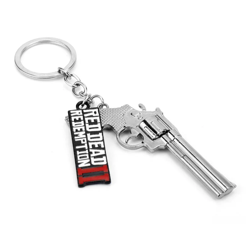 dongsheng Fashion Red Dead Redemption Letter Keychain 3D Gun Model Keyring Holder Chaveiro Men Car Bag Sleutelhanger Llaveros
dongsheng Fashion Red Dead Redemption Letter Keychain 3D Gun Model Keyring Holder Chaveiro Men Car Bag Sleutelhanger Llaveros