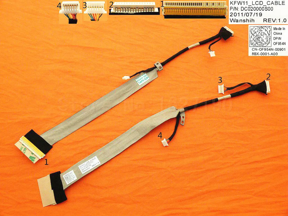 NEW Laptop Cable For DELL Inspiron 1425 1427 PN:DC020000S00 Repair Notebook LCD LVDS CABLE
NEW Laptop Cable For DELL Inspiron 1425 1427 PN:DC020000S00 Repair Notebook LCD LVDS CABLE
