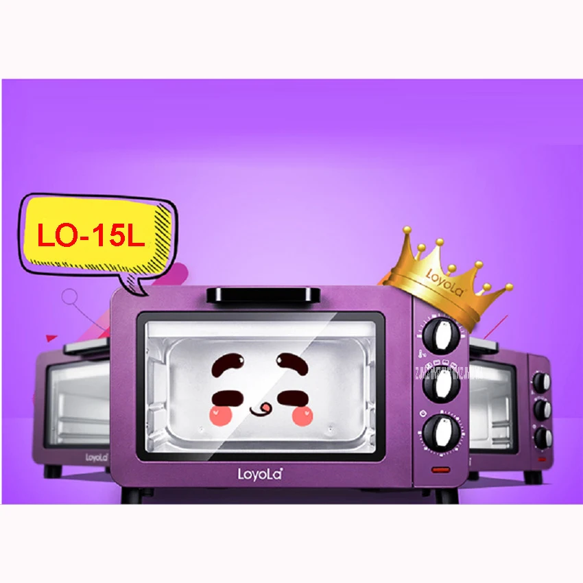 LO-15L 15L Mini oven oven mini oven Multifunction electric oven 220 V/ 50 Hz 1200 W 100-230 degree purple Stainless steel shell
LO-15L 15L Mini oven oven mini oven Multifunction electric oven 220 V/ 50 Hz 1200 W 100-230 degree purple Stainless steel shell