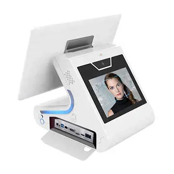 15.6 +9 inch dual touch screen facial recognition device for visitor management
15.6 +9 inch dual touch screen facial recognition device for visitor management