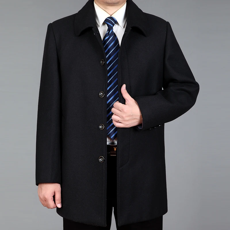 2022 New Men Woolen Coat Autumn Winter Mens Wool Overcoat Wool Coat Men Pea Coat Winter Long Jackets Warm Mens Coat Outerwear
2022 New Men Woolen Coat Autumn Winter Mens Wool Overcoat Wool Coat Men Pea Coat Winter Long Jackets Warm Mens Coat Outerwear