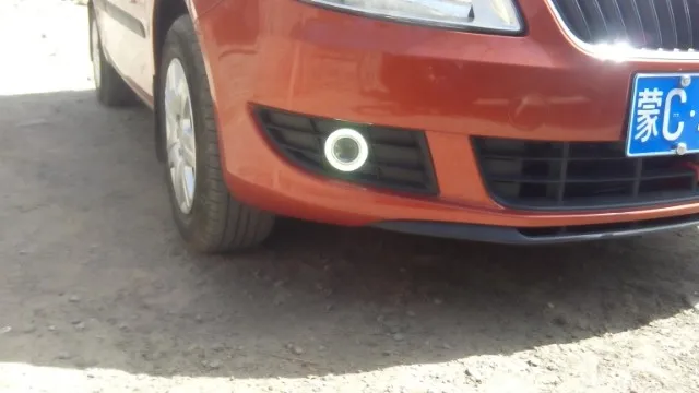 eOsuns CCFL angel eye led daytime running light DRL + halogen Fog Light + Projector Lens for skoda fabia 2012-14
eOsuns CCFL angel eye led daytime running light DRL + halogen Fog Light + Projector Lens for skoda fabia 2012-14