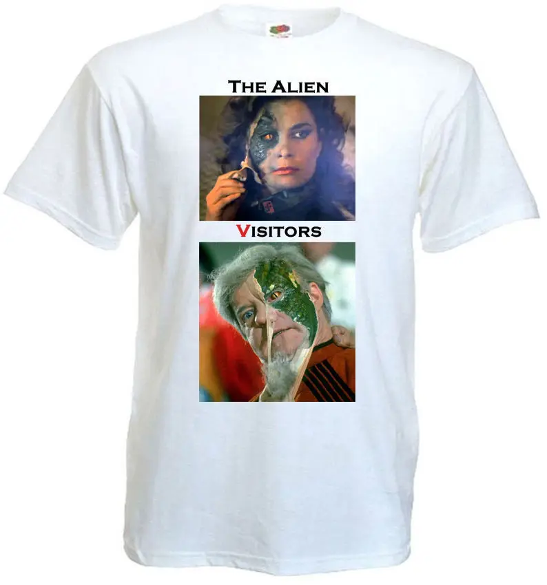 The Visitors T-shirt White Poster All Sizes S...3XL T Shits Printing Short Sleeve Casual O-Neck Cotton Interesting
The Visitors T-shirt White Poster All Sizes S...3XL T Shits Printing Short Sleeve Casual O-Neck Cotton Interesting