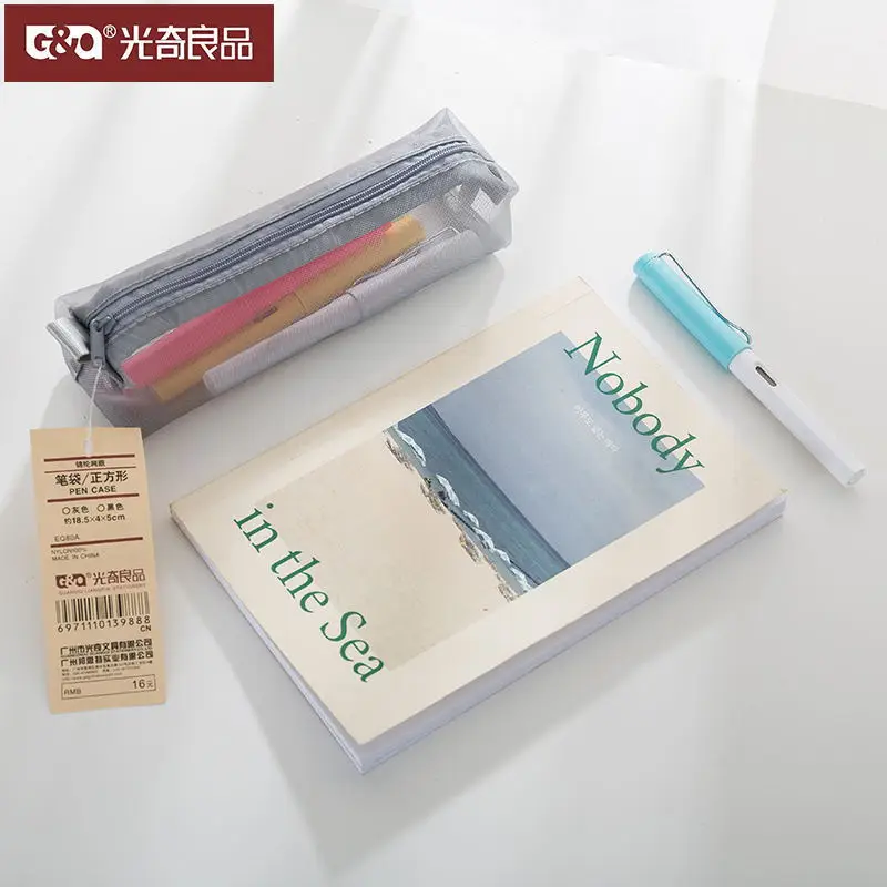 Transparent Zipper Pencil Case Pencil Bag Portable Nylon Storage Bag Pen Pencil Box Student Supplies School Stationery EQ85A
Transparent Zipper Pencil Case Pencil Bag Portable Nylon Storage Bag Pen Pencil Box Student Supplies School Stationery EQ85A