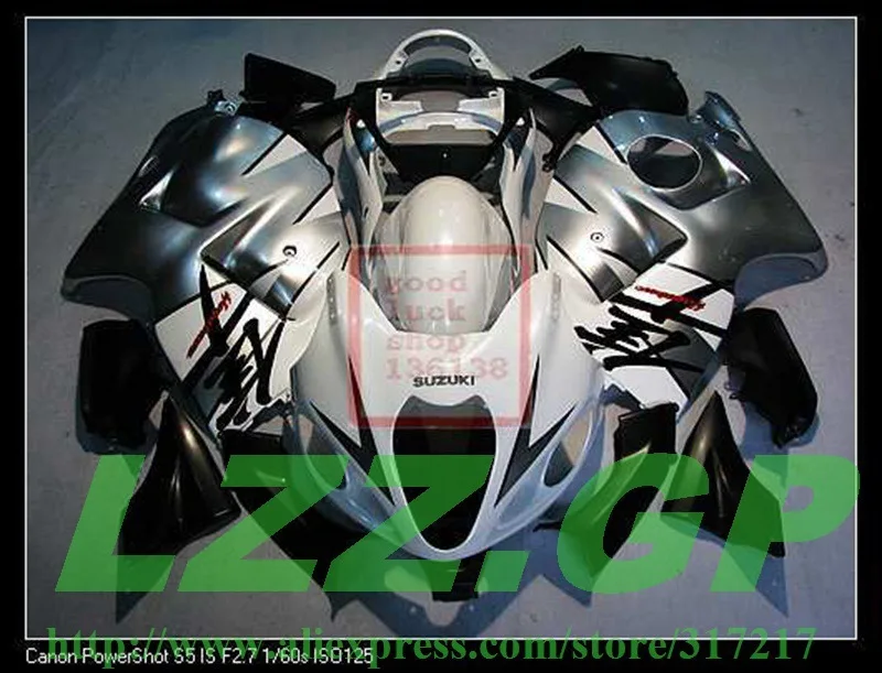 Injection For SUZUKI Hayabsa GSXR1300 GSX-R1300 GSXR 1300 96 97 98 99 00 01 02 03 04 05 06 07 Silver/White Fairing
Injection For SUZUKI Hayabsa GSXR1300 GSX-R1300 GSXR 1300 96 97 98 99 00 01 02 03 04 05 06 07 Silver/White Fairing