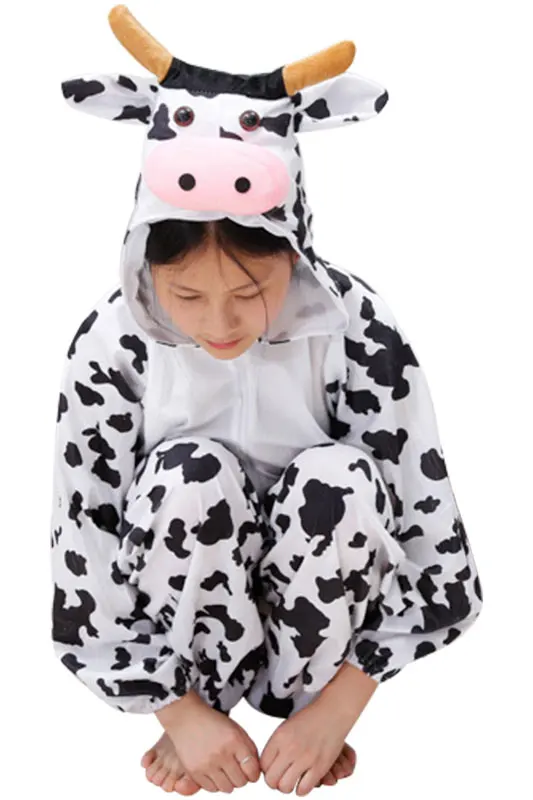 Party Costume Cartoon Animal Kids Cow Pajamas Cosplay Costume Clothes Performance Halloween Carnival
Party Costume Cartoon Animal Kids Cow Pajamas Cosplay Costume Clothes Performance Halloween Carnival