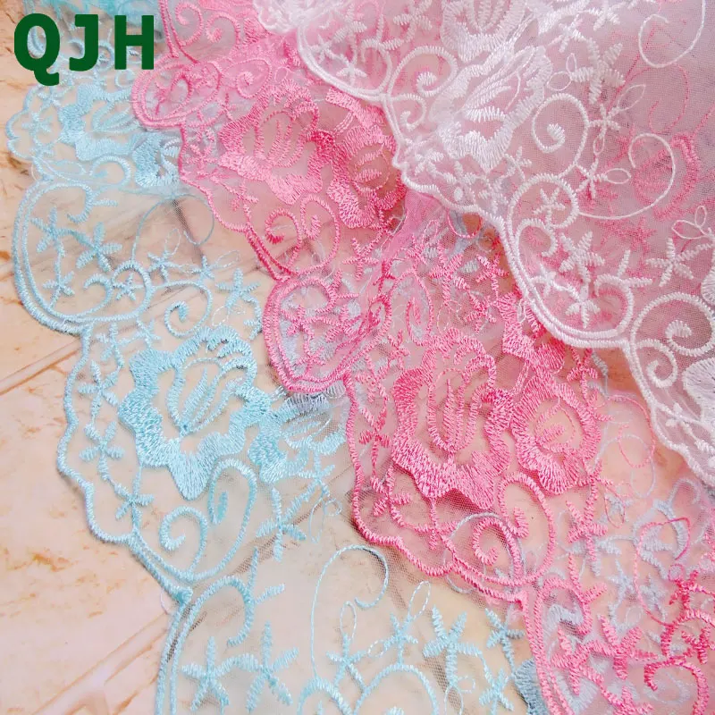 New transparent mesh polyester silk embroidery lace fabric bride wedding fabrics DIY clothing accessories net tulle Swiss voile
New transparent mesh polyester silk embroidery lace fabric bride wedding fabrics DIY clothing accessories net tulle Swiss voile