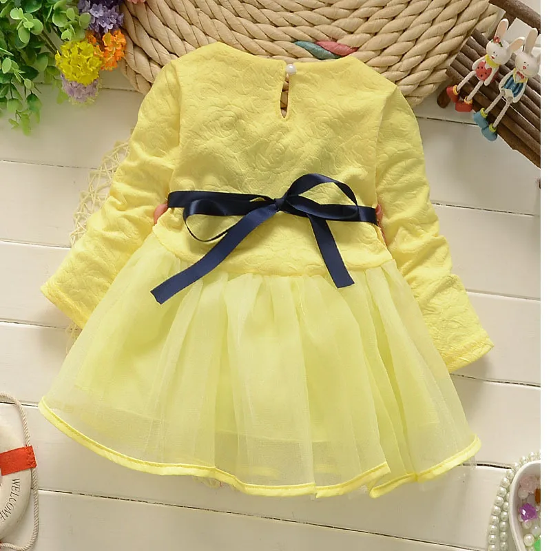 Girls 1-4 Y Spring Autumn O-neck Long Sleeve Flower Appliques Dresses Fashion Waist Flowers Ball Gown Lovely Princess Dresses
Girls 1-4 Y Spring Autumn O-neck Long Sleeve Flower Appliques Dresses Fashion Waist Flowers Ball Gown Lovely Princess Dresses