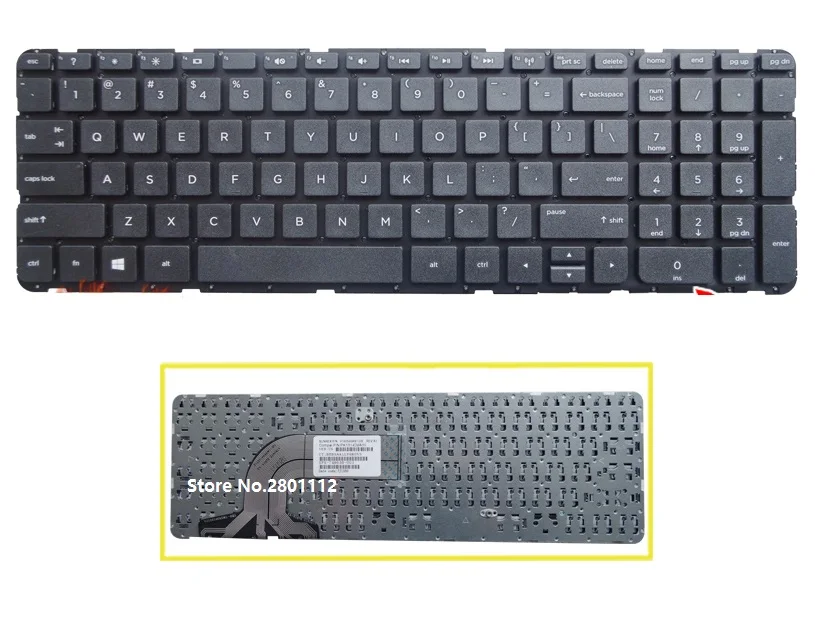 SSEA New Laptop US Keyboard no frame For HP Pavilion 15-f000 15-g000 15-h000 15-F 15-G 15-H 15-r000
SSEA New Laptop US Keyboard no frame For HP Pavilion 15-f000 15-g000 15-h000 15-F 15-G 15-H 15-r000