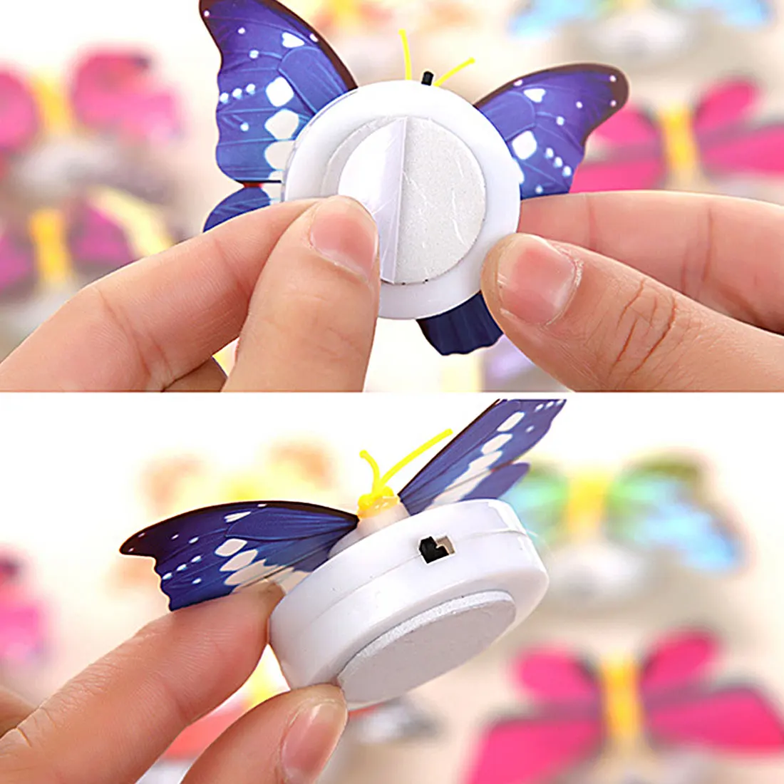 Colorful light Butterfly Wall Stickers Easy Installation Night light LED Lamp Home living Kid Room Fridge Bedroom Decor
Colorful light Butterfly Wall Stickers Easy Installation Night light LED Lamp Home living Kid Room Fridge Bedroom Decor