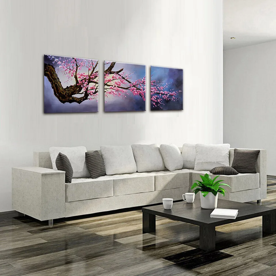 CLSTROSE Canvas HD Prints Pictures Wall Art 3 Pieces Pink Plum Blossom Poster Modular Peach Blossom Home Decor For Living Room
CLSTROSE Canvas HD Prints Pictures Wall Art 3 Pieces Pink Plum Blossom Poster Modular Peach Blossom Home Decor For Living Room