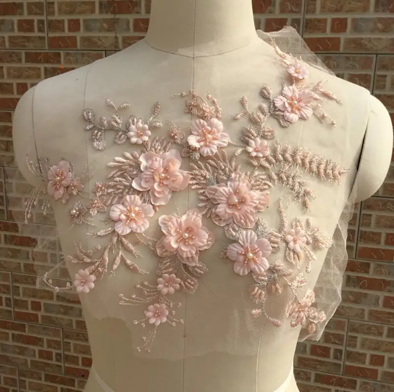 3D Beaded Floral Lace Applique Sequins Embroidered Multi Lace Trim For Sewing Wedding Bridal Dress Costume Flower Lace Applique
3D Beaded Floral Lace Applique Sequins Embroidered Multi Lace Trim For Sewing Wedding Bridal Dress Costume Flower Lace Applique