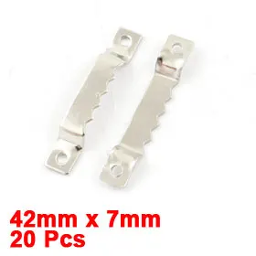 uxcell 20pcs Metal Saw Tooth Sawtooth Picture Frame Hanger 42mm x 7mm Picture Photo Mirror Frame Hanger Hook Hot Sale
uxcell 20pcs Metal Saw Tooth Sawtooth Picture Frame Hanger 42mm x 7mm Picture Photo Mirror Frame Hanger Hook Hot Sale