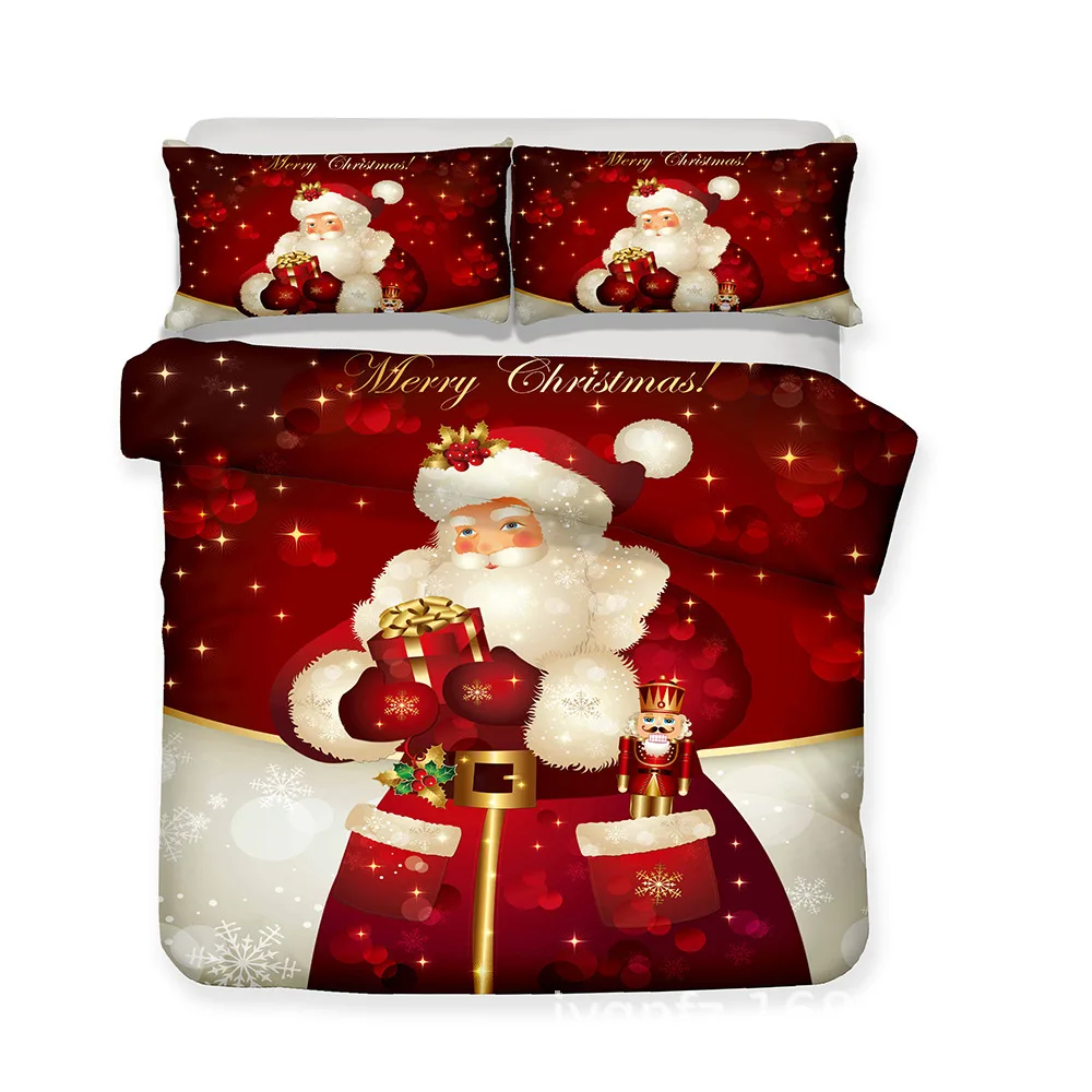 Christmas 3d bedding sets comforter duvet cover set bedsheet Pillowcase queen king size Bed linen 3pcs
Christmas 3d bedding sets comforter duvet cover set bedsheet Pillowcase queen king size Bed linen 3pcs