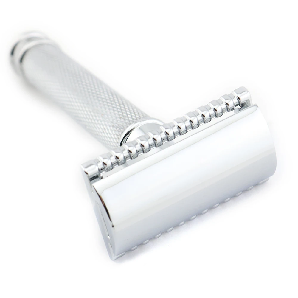 Double Edge Safety Razor Shaving Razor Silver Manual Razor Classic Style 9.8CM Anti Slip handle Lyrebird H1 NEW
Double Edge Safety Razor Shaving Razor Silver Manual Razor Classic Style 9.8CM Anti Slip handle Lyrebird H1 NEW