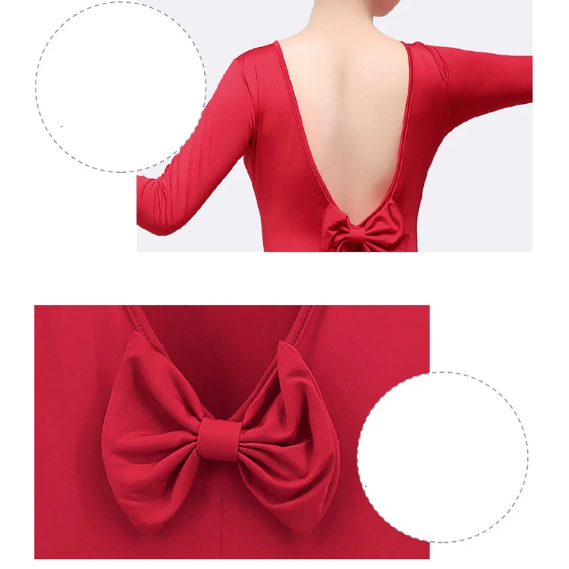 Girl Backless Latin Dance Skirt Cotton Spandex Long Sleeve Latin Dance Dress Suit Ballroom Tango Dance Skirt Latino Dress Solid
Girl Backless Latin Dance Skirt Cotton Spandex Long Sleeve Latin Dance Dress Suit Ballroom Tango Dance Skirt Latino Dress Solid