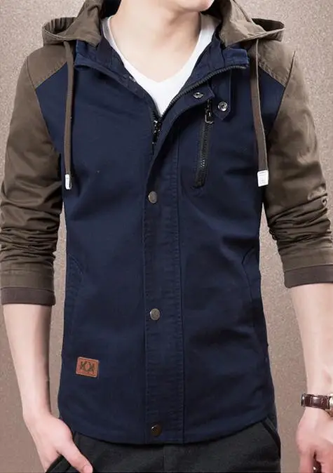 HOT / Spring Men New leisure jacket collar and more wool coat of cultivate one's morality /M--4XL
HOT / Spring Men New leisure jacket collar and more wool coat of cultivate one's morality /M--4XL