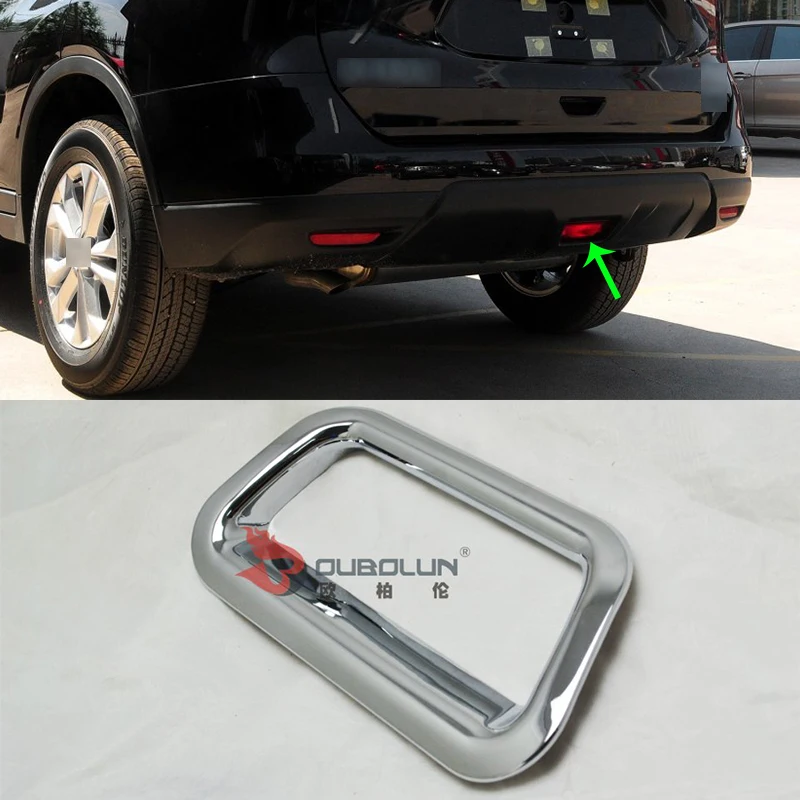 Car Accessories Exterior Decoration ABS Chrome Rear Brake Stop Light Lamp Cover Trim 1pcs For Nissan X-Trail 2014 Car-styling
Car Accessories Exterior Decoration ABS Chrome Rear Brake Stop Light Lamp Cover Trim 1pcs For Nissan X-Trail 2014 Car-styling