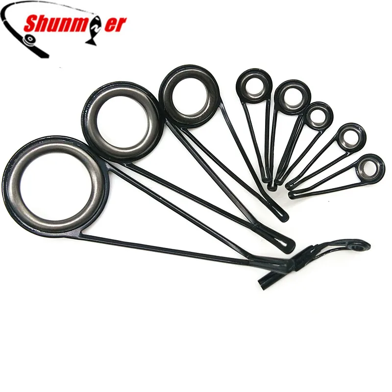 SUNMILE Stainless Steel Rock Fishing Guide Rings Ceramic Rod Rings for Repair DIY Repairing Rod Tips Carp Fishing Accessories
SUNMILE Stainless Steel Rock Fishing Guide Rings Ceramic Rod Rings for Repair DIY Repairing Rod Tips Carp Fishing Accessories