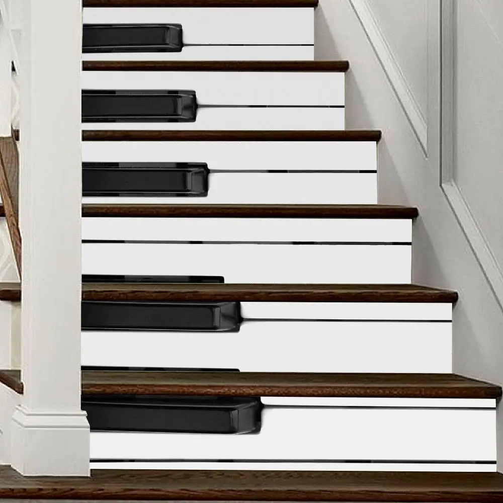 Creative Music Piano Keyboard Stickers For Home Decor Decals Waterproof Tile Sticker Removable Stairs Stickers For Kids Children
Creative Music Piano Keyboard Stickers For Home Decor Decals Waterproof Tile Sticker Removable Stairs Stickers For Kids Children