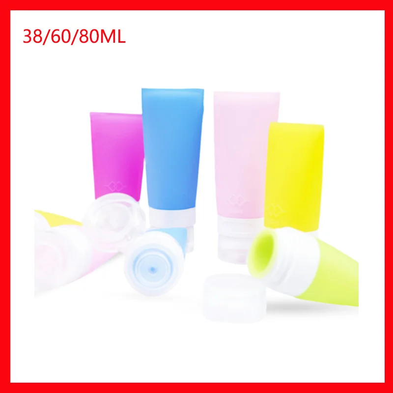 Refillable Bottles Travel Silicone Skin Care Lotion Shampoo Gel Squeeze Bottle 38/60/80ml Tube Containers Squeeze Kits
Refillable Bottles Travel Silicone Skin Care Lotion Shampoo Gel Squeeze Bottle 38/60/80ml Tube Containers Squeeze Kits