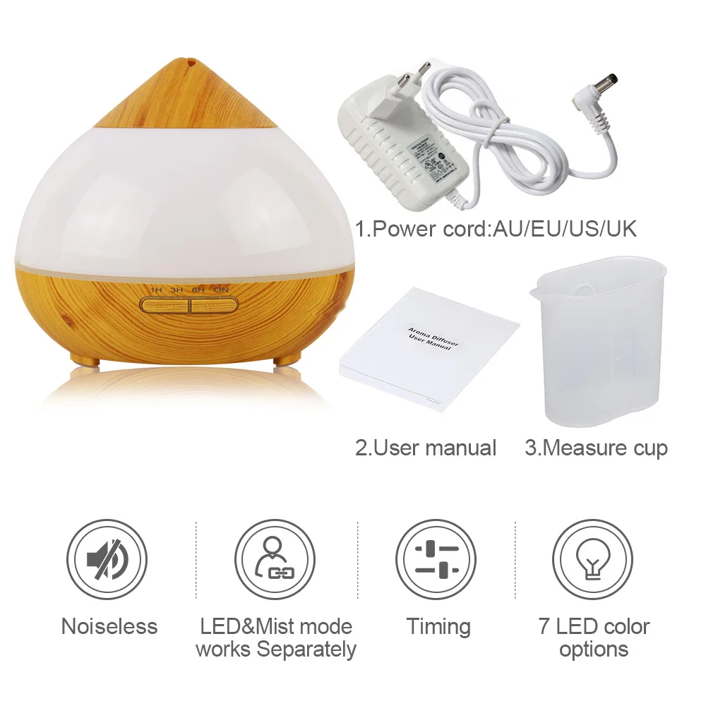 300 ml Air Humidifier Essential Oil Diffuser Aroma Lamp Aromatherapy Electric Aroma Diffuser Mist Maker for Home-Wood
300 ml Air Humidifier Essential Oil Diffuser Aroma Lamp Aromatherapy Electric Aroma Diffuser Mist Maker for Home-Wood