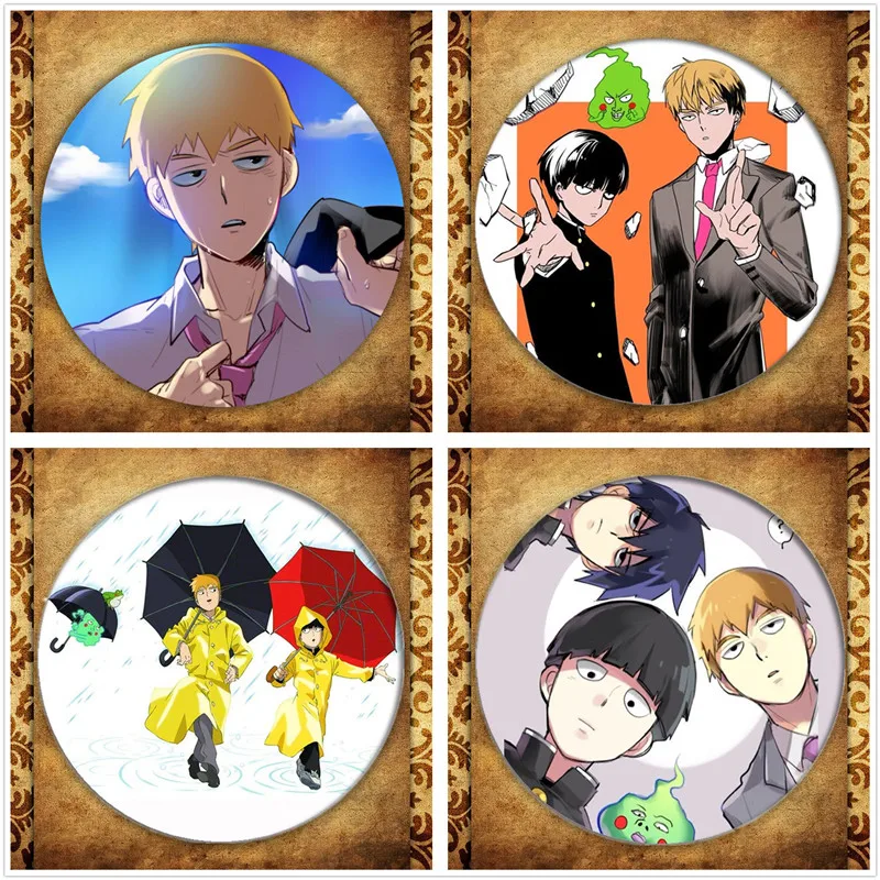 Japanese Anime Mob Psycho 100 Display Badge Fashion Cartoon Figure Mobu Saiko Hyaku Brooches Pin Jewelry
Japanese Anime Mob Psycho 100 Display Badge Fashion Cartoon Figure Mobu Saiko Hyaku Brooches Pin Jewelry