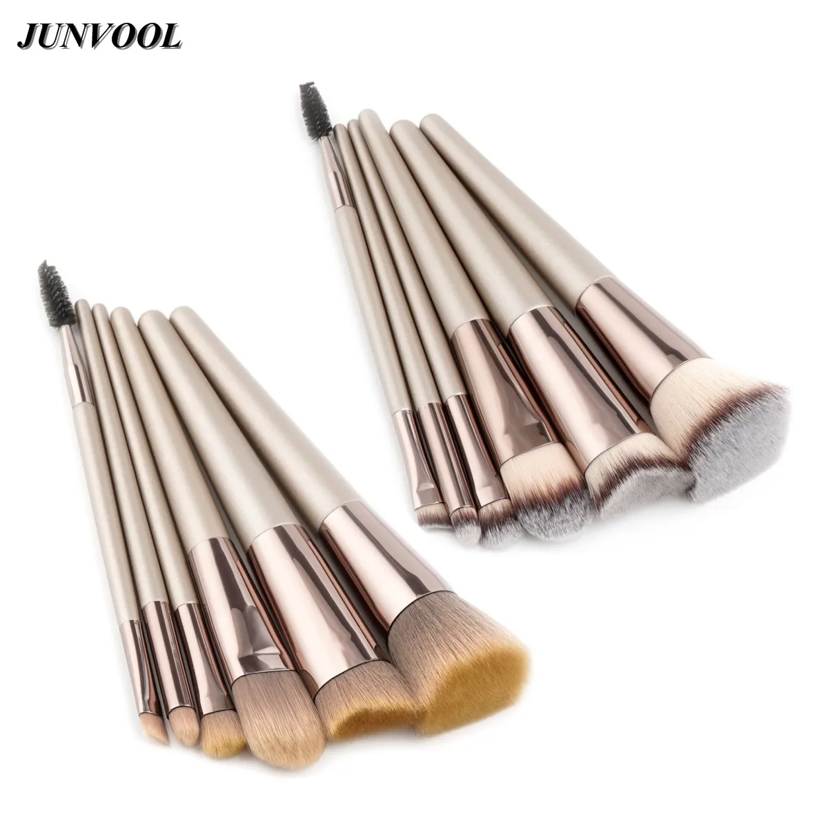 Pro Champagne Cosmetic Brushes Makeup Tool Kit for Women Coffee Handle Foundation Eyeshadow Eyeliner Lip Brush pincel maquiagem
Pro Champagne Cosmetic Brushes Makeup Tool Kit for Women Coffee Handle Foundation Eyeshadow Eyeliner Lip Brush pincel maquiagem