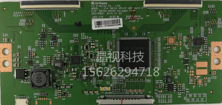 6870C-0505A V14 TM120 GPLUS UHD Ver0.3 Бесплатная доставка 6870C-0505A V14 TM120 GPLUS UHD Ver0.3 хорошо работающий протестированный 6870C-0505A
6870C-0505A V14 TM120 GPLUS UHD Ver0.3 Бесплатная доставка 6870C-0505A V14 TM120 GPLUS UHD Ver0.3 хорошо работающий протестированный 6870C-0505A